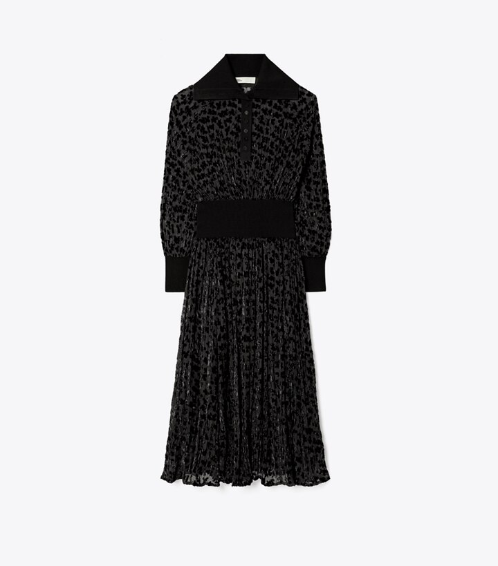Velvet Devoré Dress: Women's Designer Dresses | Tory Burch