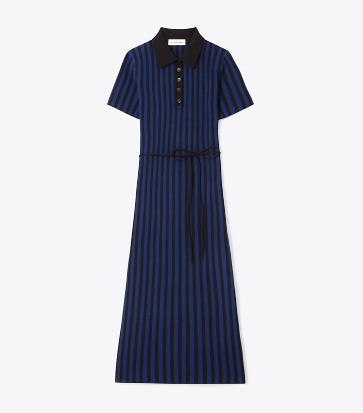 Vertical Stripe Dress: Women's Designer Dresses | Tory Burch