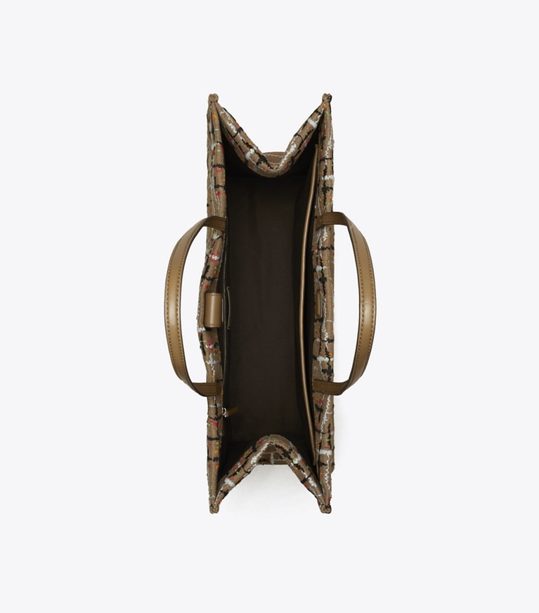 Tory Burch designer tote bags Verzierte Ella Tote Bag in Multi angle
