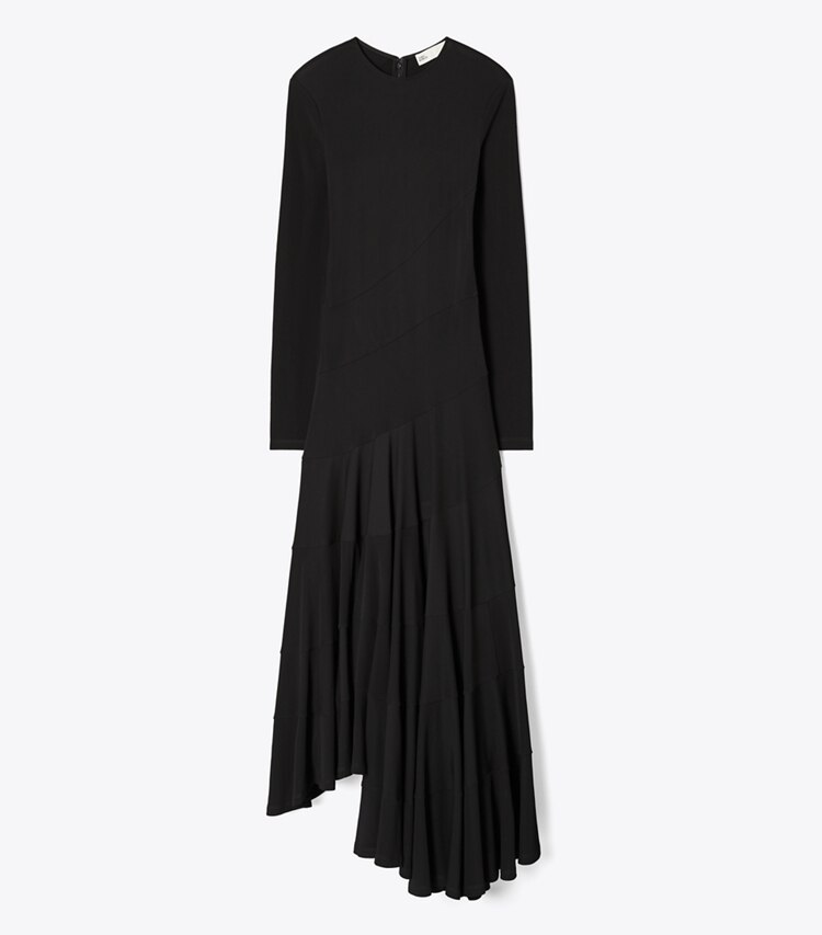 Tory Burch diseñador vestidos Vestido de jersey en Black frente