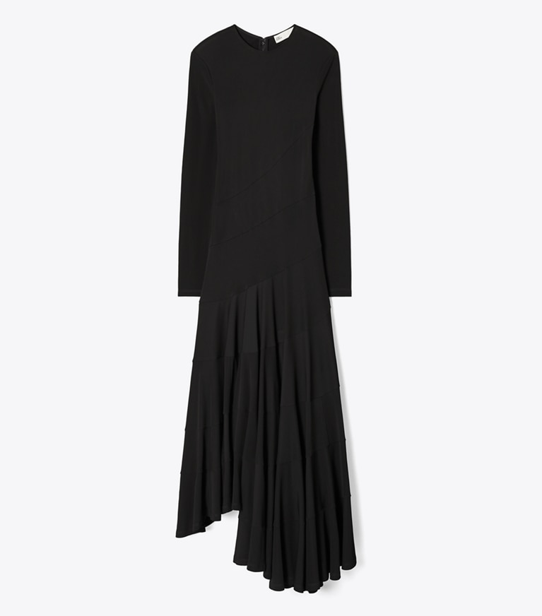 Tory Burch diseñador vestidos Vestido de jersey en Black frente