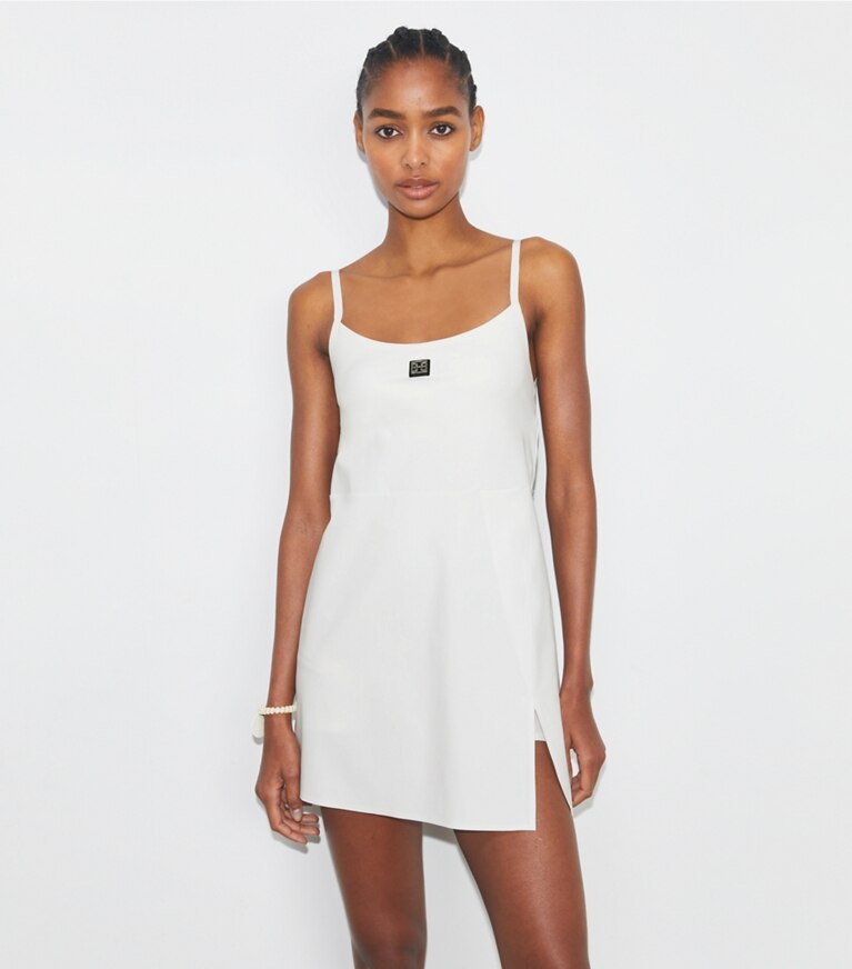 Tory Sport designer abiti Vestito da tennis in nylon in Snow White front
