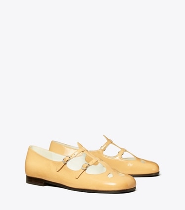 Tory Burch designer flats Violet Mary Jane in CANTUCCI angle
