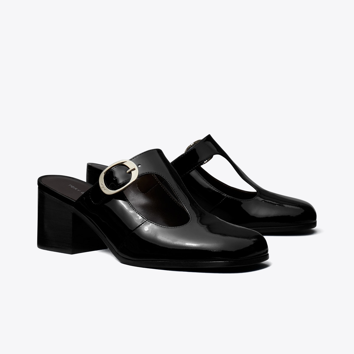 Violet T-Strap Heeled Mule: Women's Designer Heels | Tory Burch