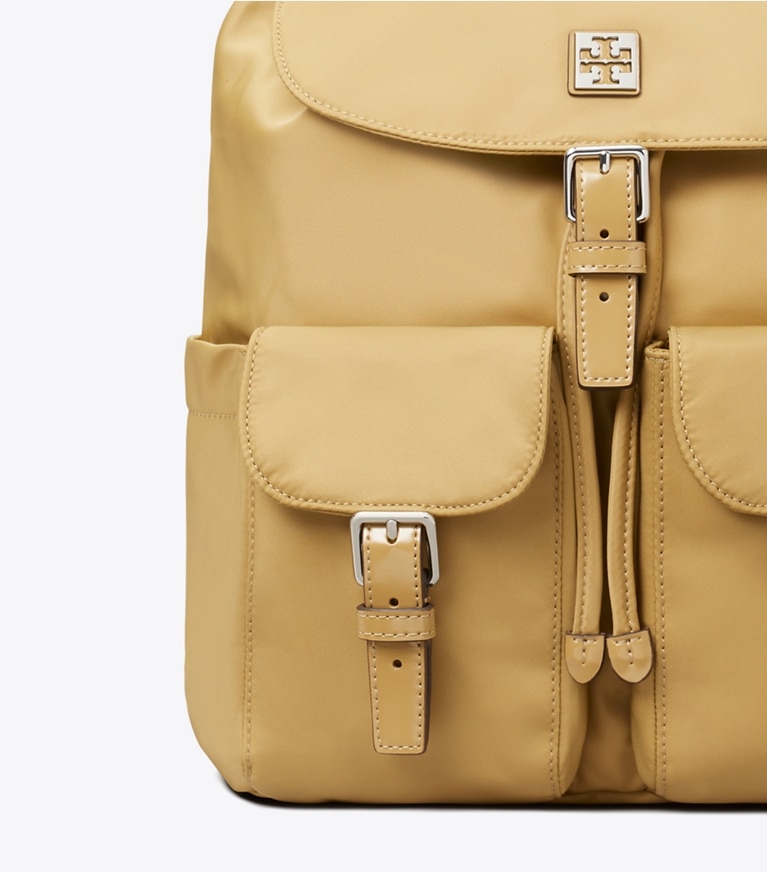 Tory Burch designer バックパック ヴァージニア バックパック in Wheat ディテール