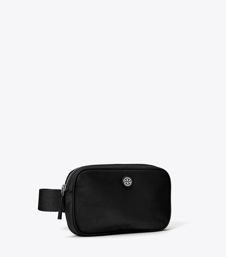 Tory Burch designer ベルトバッグ ヴァージニア ベルトバッグ in Black angle