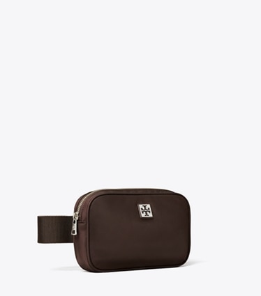 Tory Burch designer belt bags Virginia Belt Bag in Cocoa angle