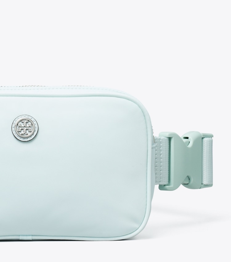 Tory Burch designer belt bags Virginia Belt Bag in Summit detail