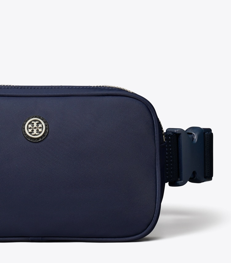 Tory Burch designer belt bags Virginia Belt Bag in Royal Navy detail