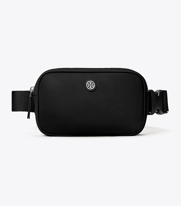 Tory Burch designer belt bags Virginia Belt Bag in Black front