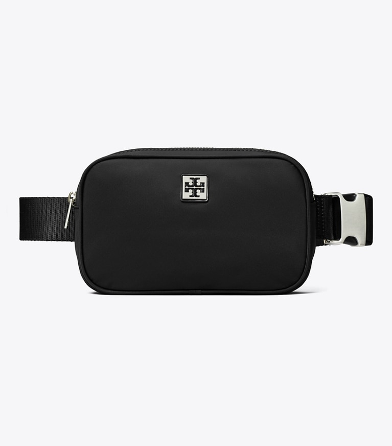 Tory Burch designer belt bags Virginia Belt Bag in Black angle
