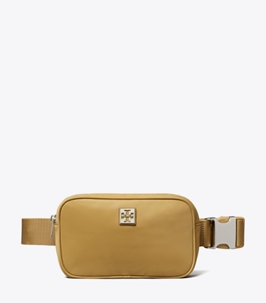 Tory Burch designer belt bags Virginia Belt Bag in Wheat front