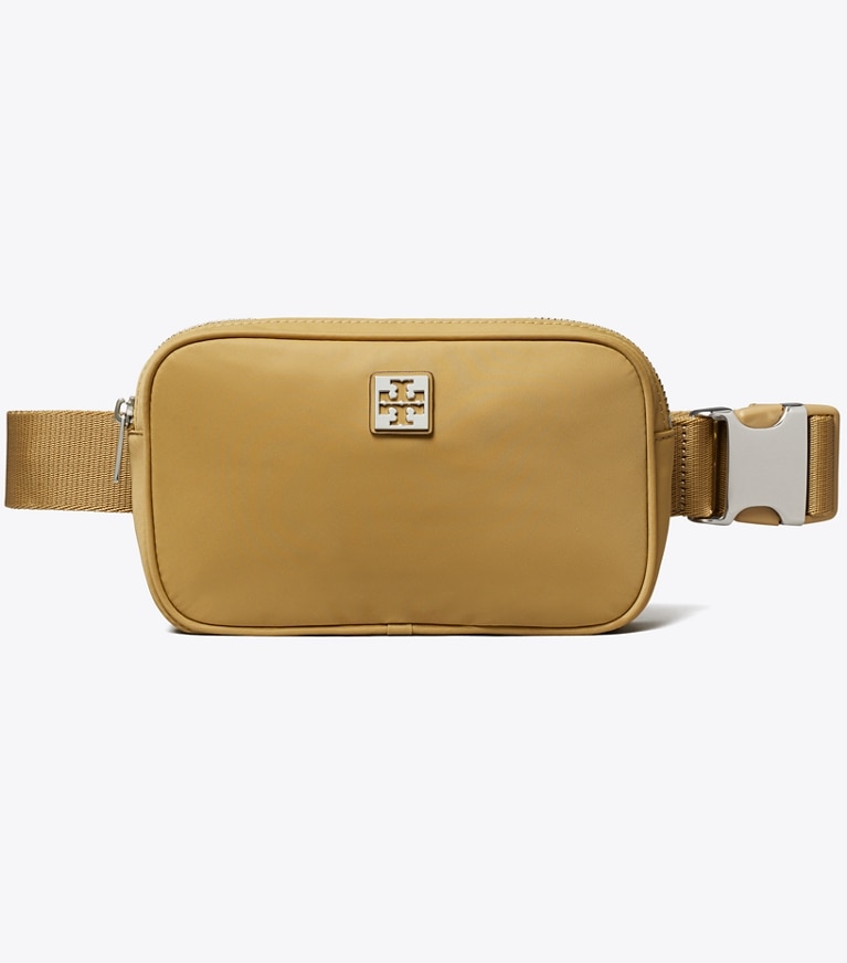Tory Burch designer belt bags Virginia Belt Bag in Wheat front