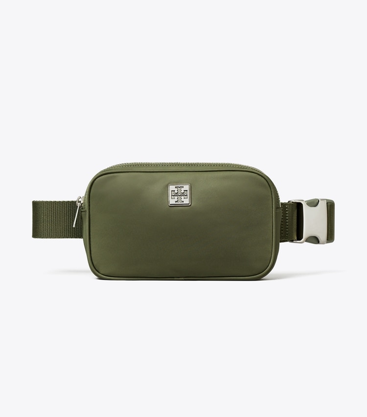 Tory Burch designer belt bags Virginia Belt Bag in Grape Leaf front