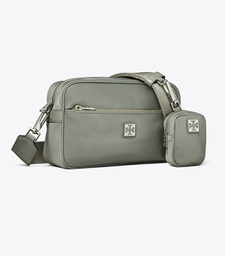 Tory Burch designer ショルダーバッグ ヴァージニア ショルダーバッグ in Shale Rock angle