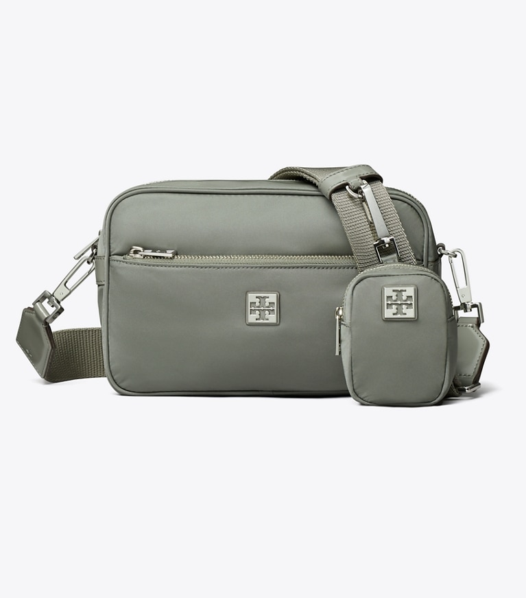 Tory Burch designer ショルダーバッグ ヴァージニア ショルダーバッグ in Shale Rock angle