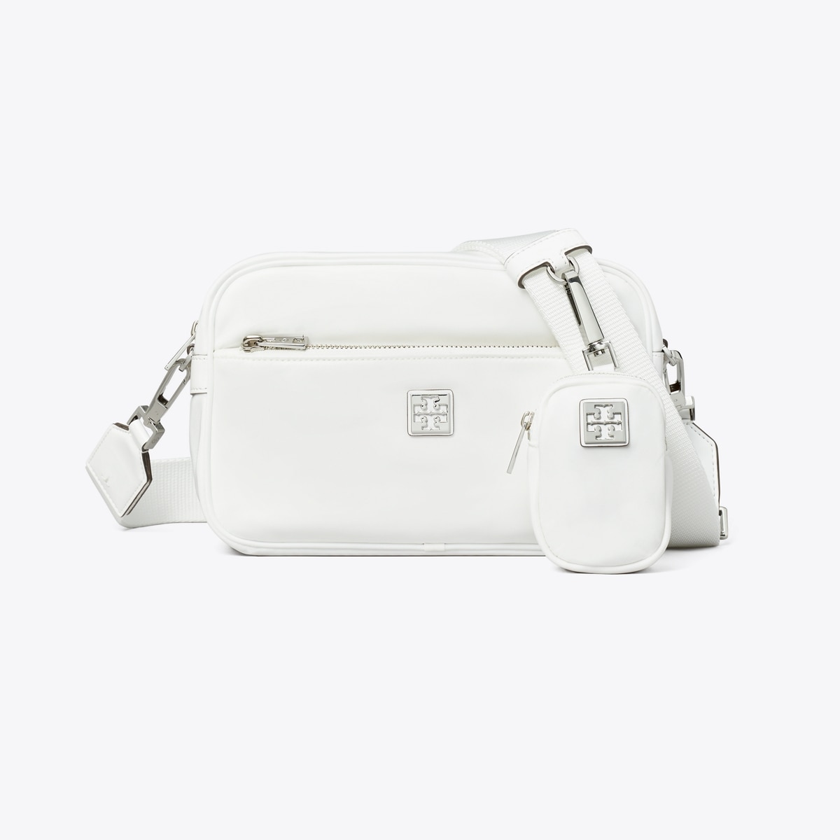 【Tory Burch】VIRGINIA CROSSBODY BAG Tory Burch Women's Nylon Mini Crossbody, Black, One Size