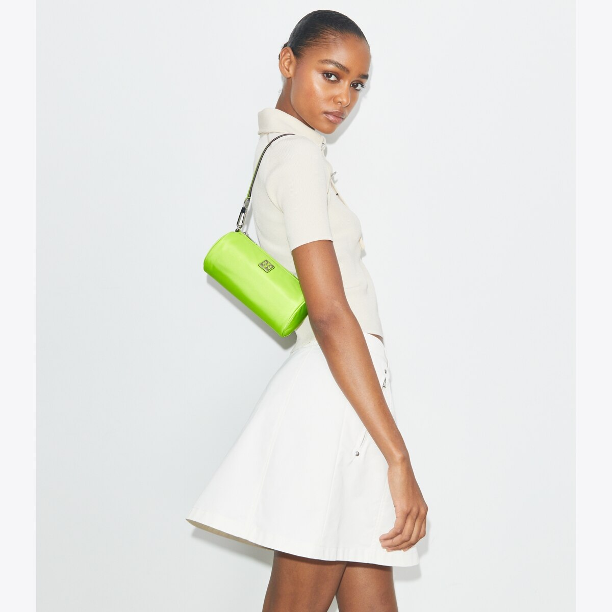 【Tory Burch】Virginia Cylinder Bag ピンク virginia-cylinder-bag-