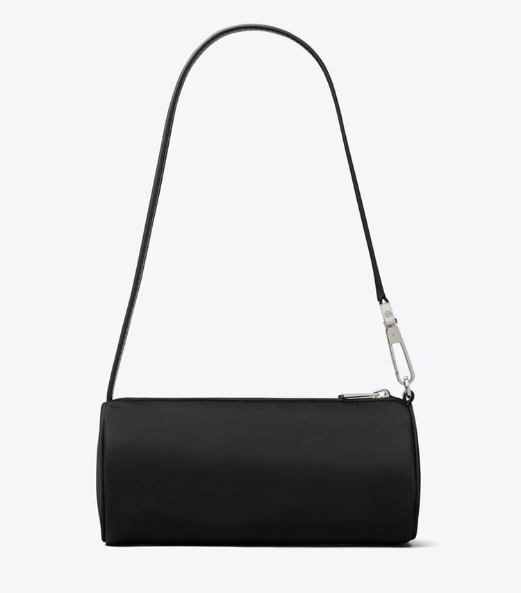 Tory Burch designer shoulder bags Virginia Cylinder Bag in Black back