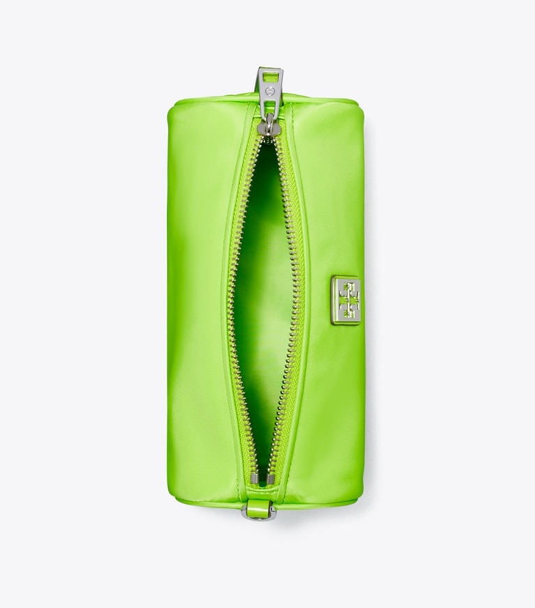 Tory Burch designer shoulder bags Virginia Cylinder Bag in Sugared Apple angle