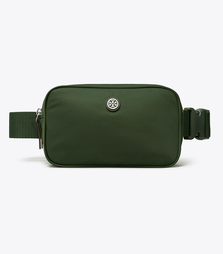 Tory Burch designer gürteltaschen Virginia Gürteltasche in Basil angle