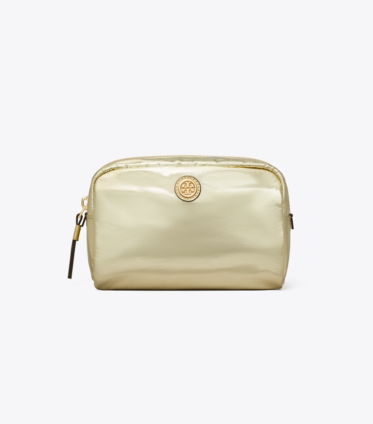 Virginia Metallic Curved Cosmetic Case