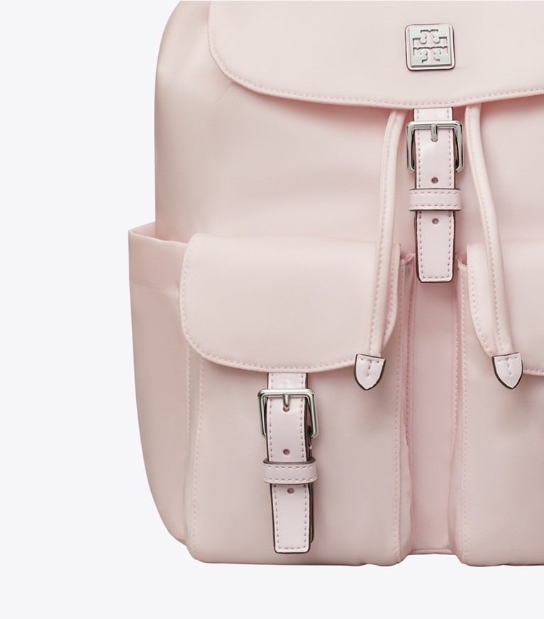 Tory Burch designer rucksäcke Virginia Rucksack in Pink angle