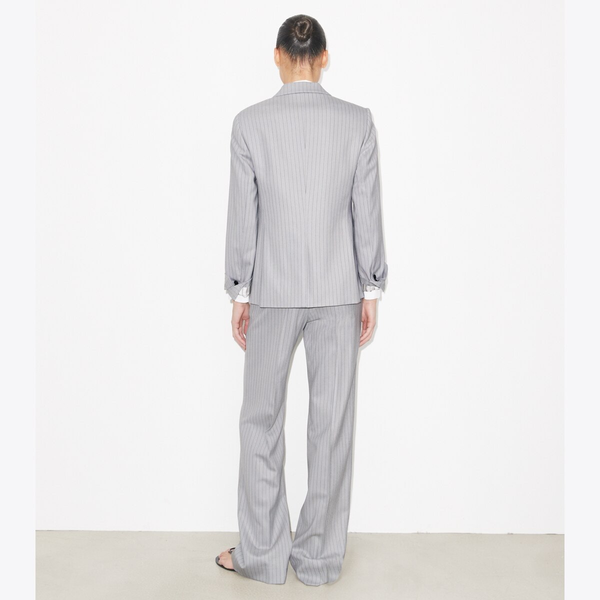 VISCOSE AND WOOL PANTS - thumbnail 3