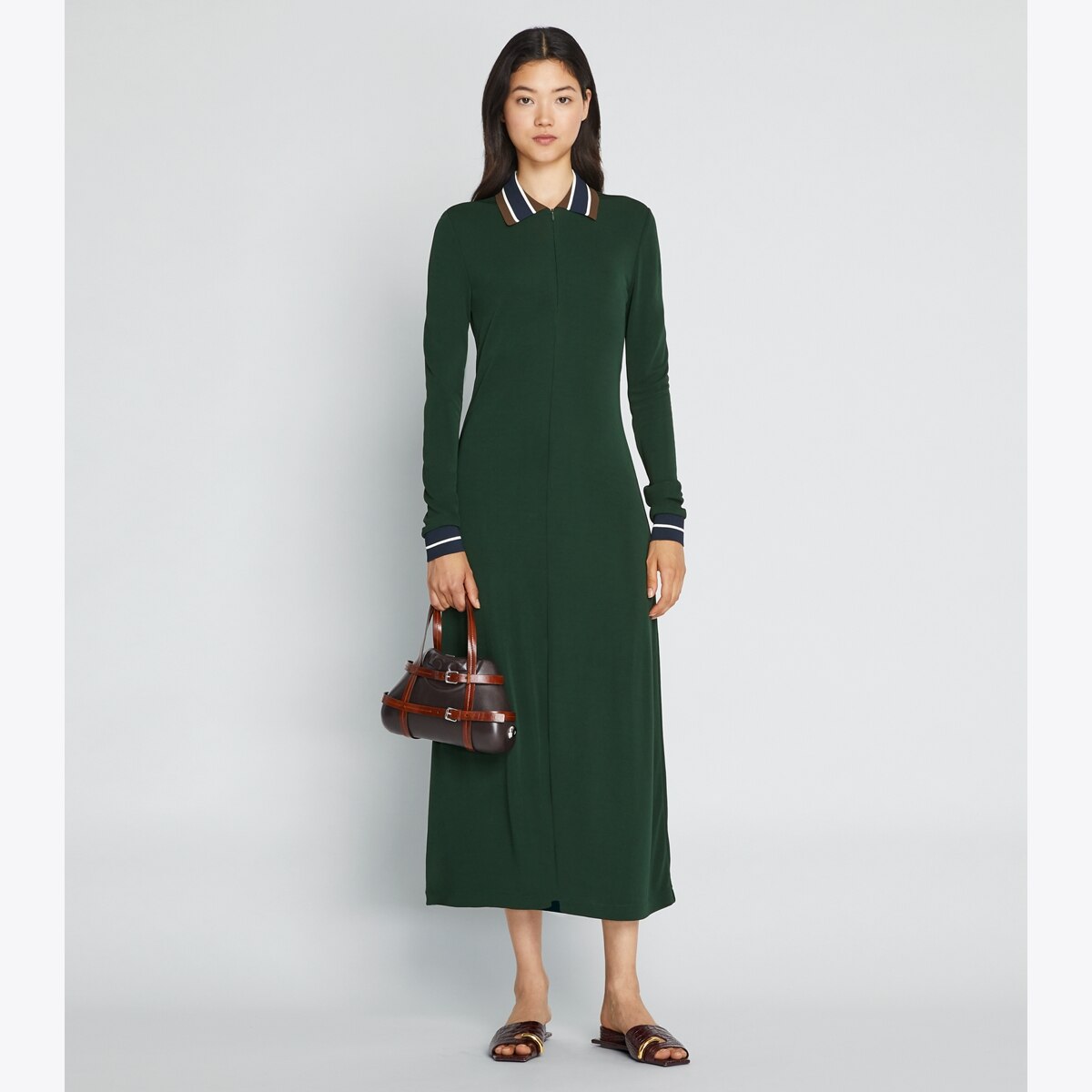 プリント シルクツイル シャツドレス: レディース ドレス | Tory