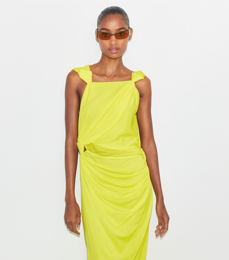 Viscose Knot Dress