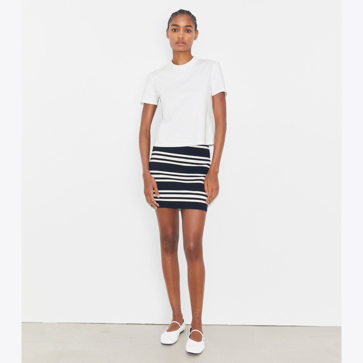 Viscose Mini Skirt: Women's Designer Bottoms | Tory Sport