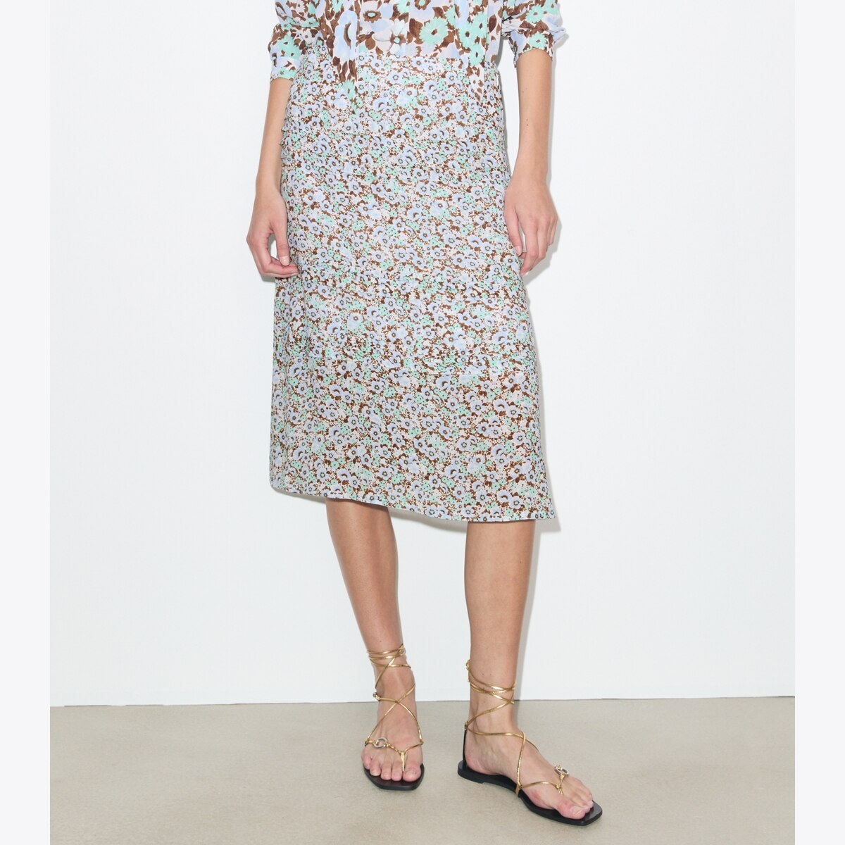 VISCOSE SKIRT - thumbnail 2