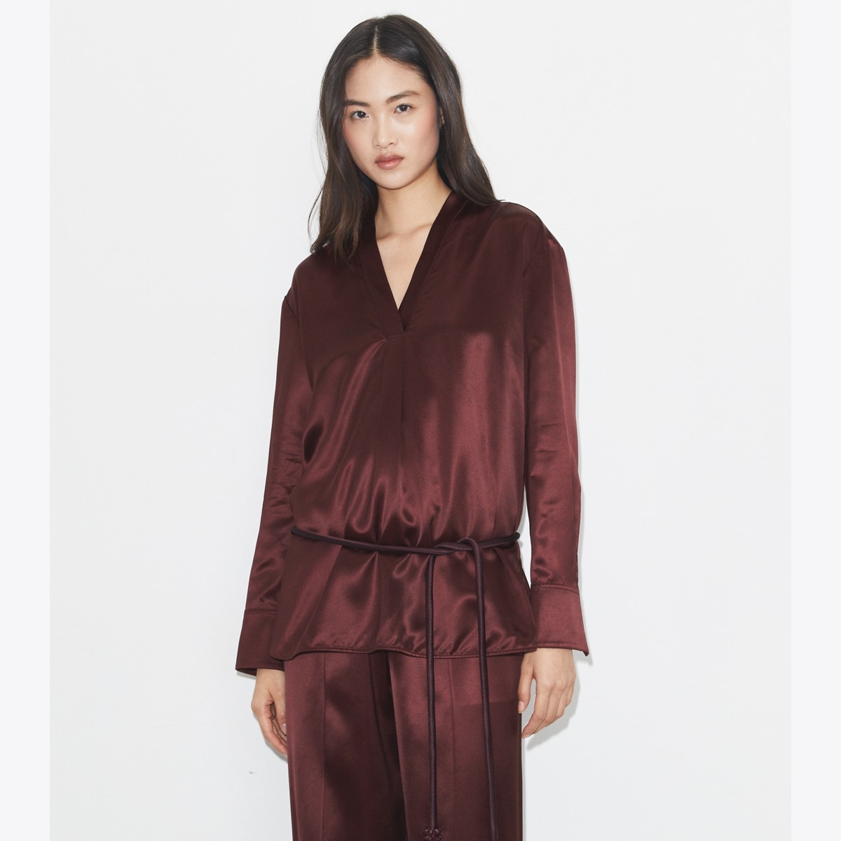 Viscose Top: Women's Designer Tops | Tory Burch