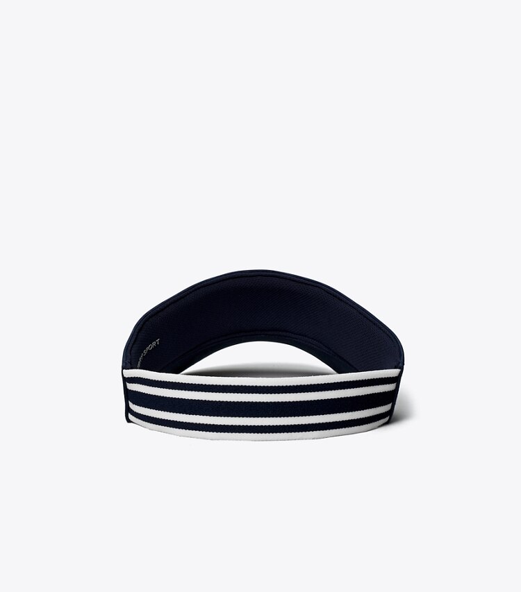 Tory Sport designer cappelli Visiera Performance in Tory Navy indietro