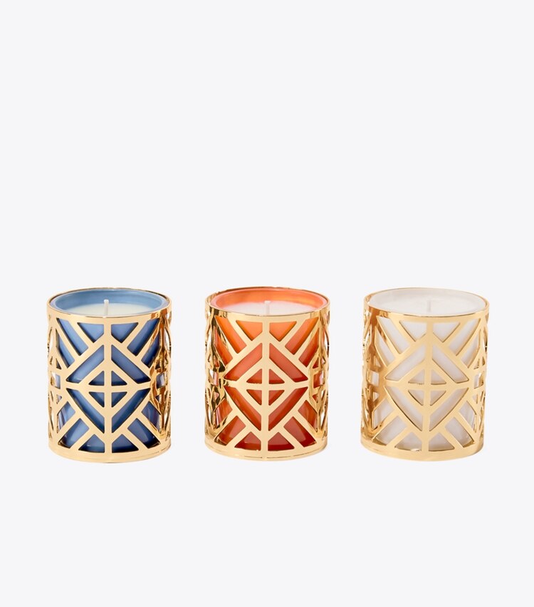 Tory Burch designer candles Votive Candle Set, 3-Piece in Multi group