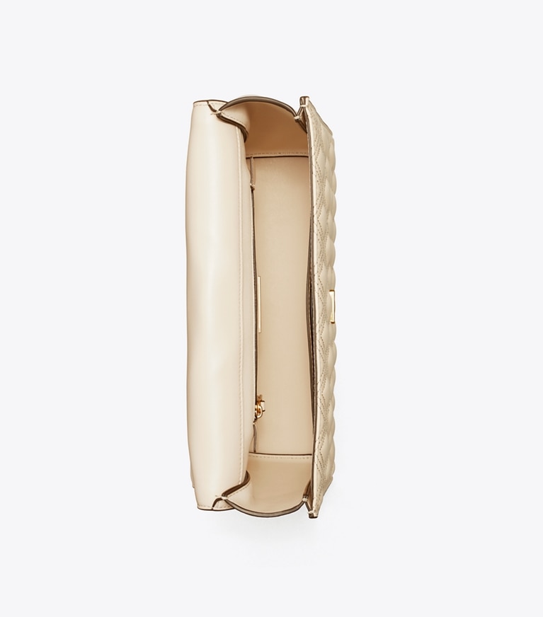 Tory Burch designer schultertaschen Wandelbare Fleming Schultertasche in New Cream angle