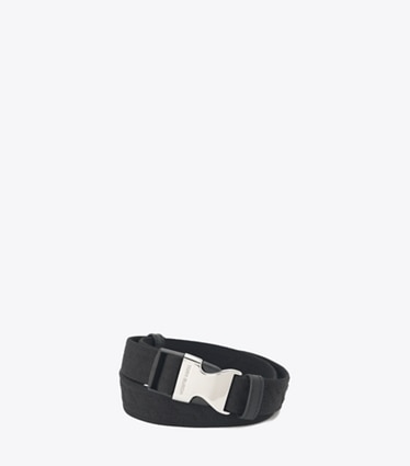 Tory Burch designer ベルト ウェビング ベルト in Black front