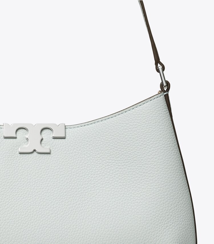 Tory Burch designer schultertaschen Weiche, schmale Eleanor Schultertasche in Sea detail