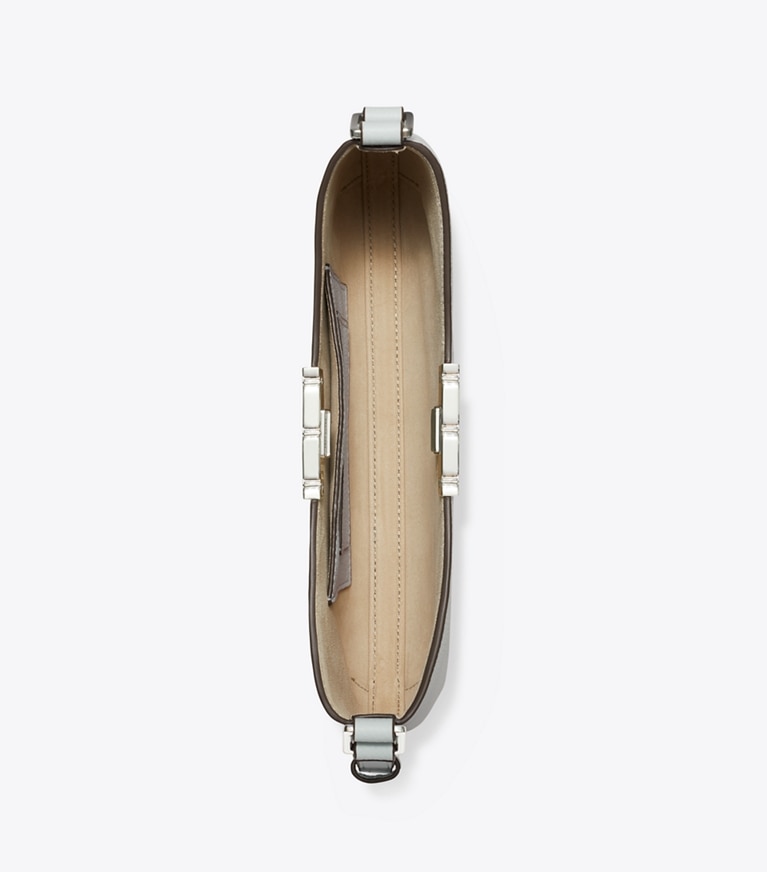 Tory Burch designer schultertaschen Weiche, schmale Eleanor Schultertasche in Sea angle
