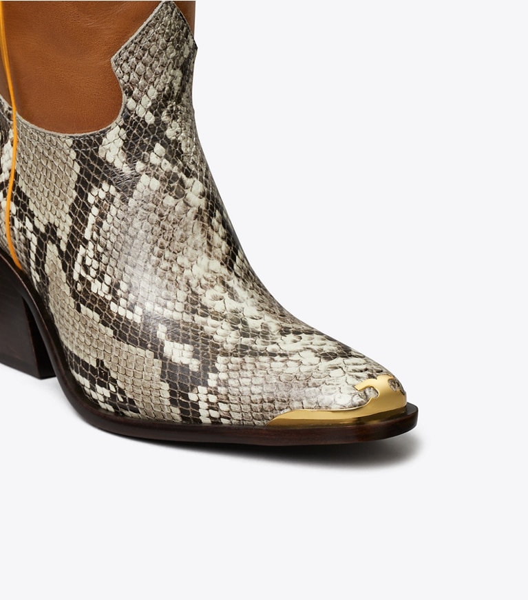 Tory Burch orders Snakeskin Embossed Boots