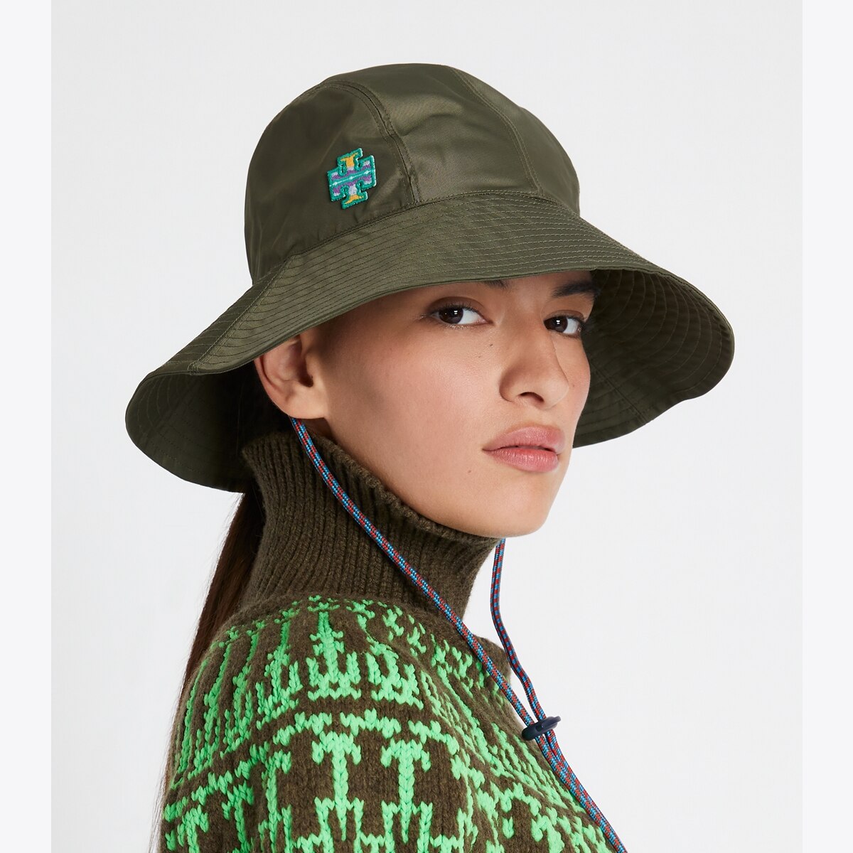 Wide-Brim Bucket Hat: Women's Designer Hats | Tory Sport