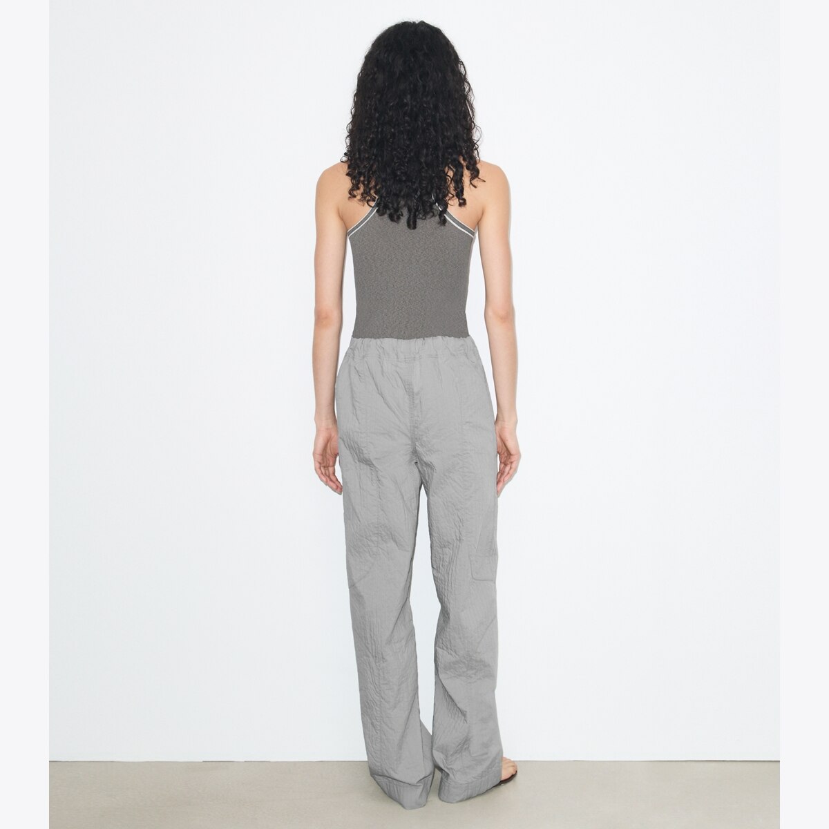 WIDE-LEG COTTON PANT - thumbnail 3