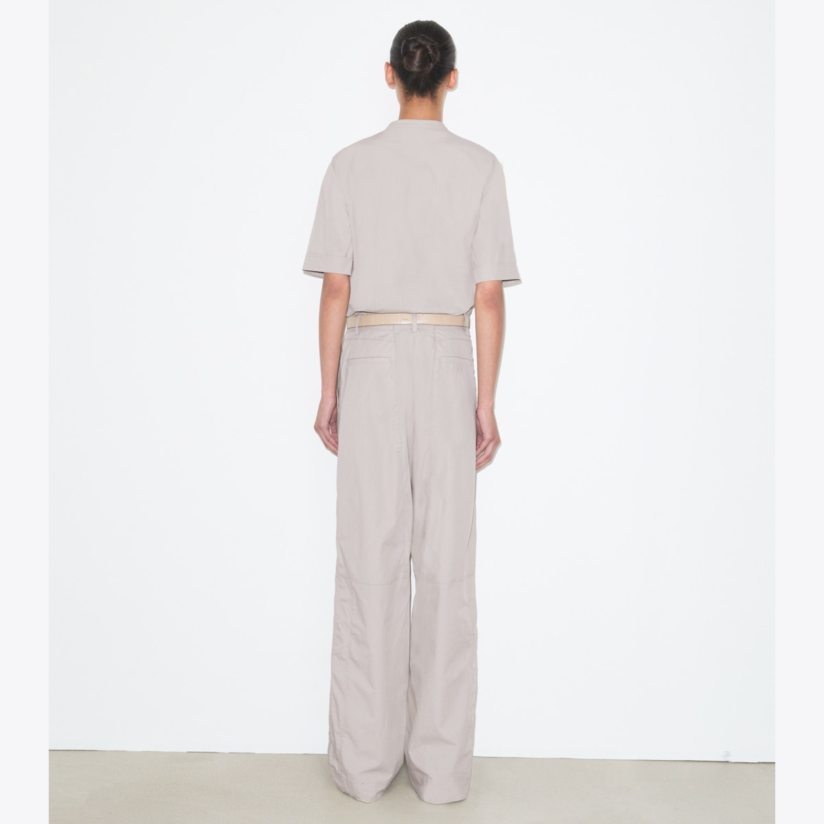 WIDE-LEG COTTON PANT - thumbnail 3
