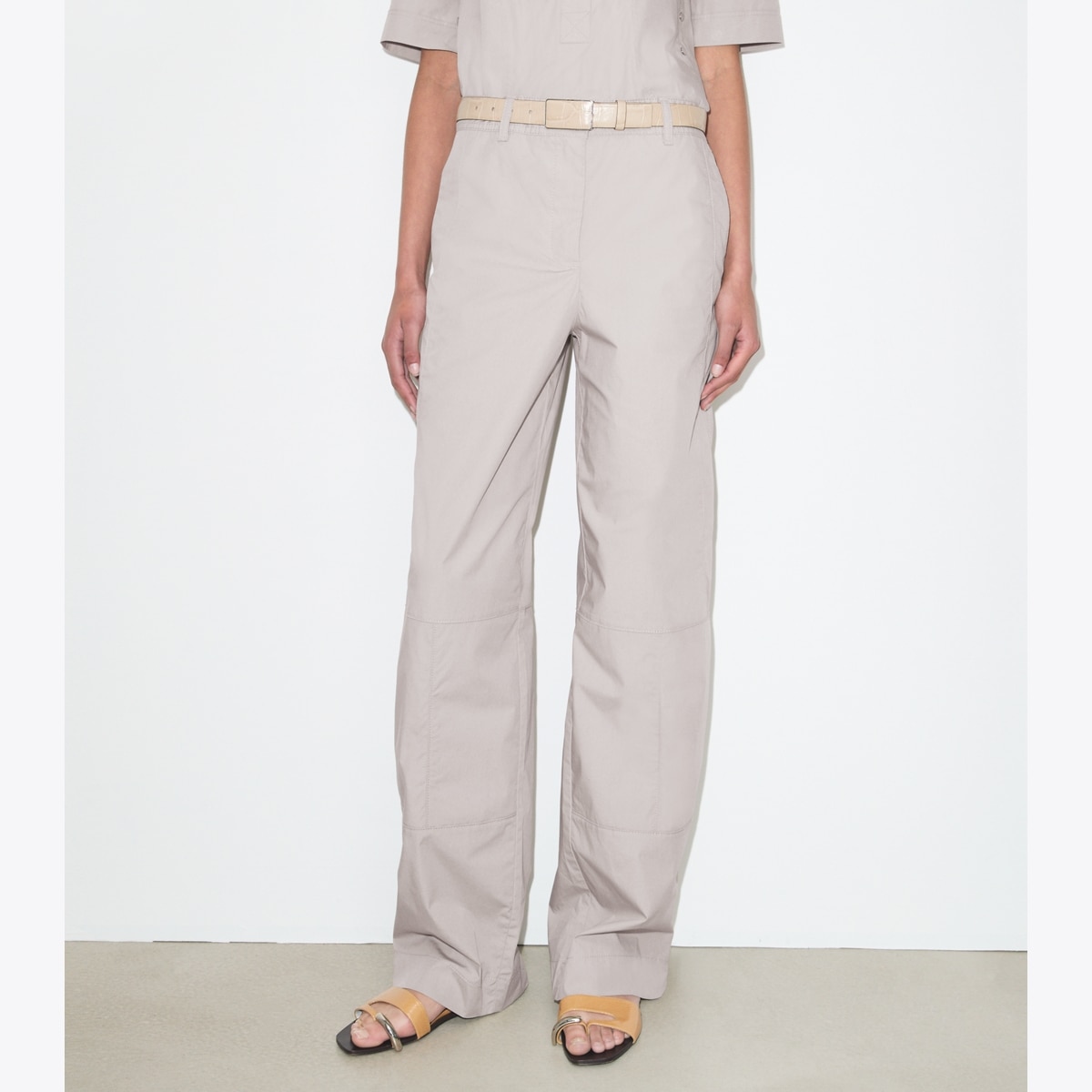 WIDE-LEG COTTON PANT - thumbnail 5