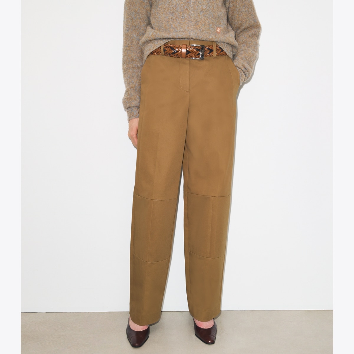 WIDE-LEG COTTON PANT - thumbnail 5