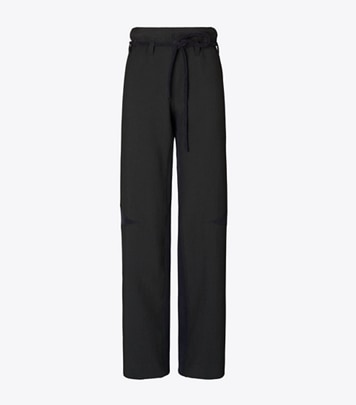 【Anyone more】Equal Bermuda Cotton Wide Pants Black wide leg cotton Bermuda shorts with Marni Symbol | Marni