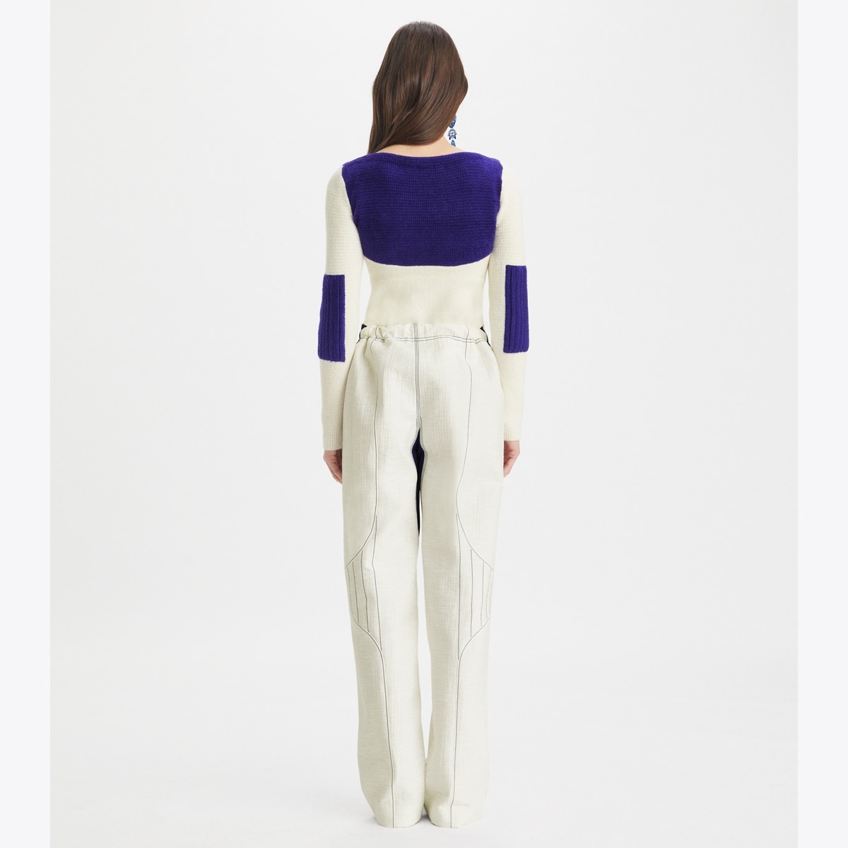 【BAON】Leto Pintuck Wide Bermuda Cotton Pants MARNI Cotton Gauze Smocked Waist Beach Pant, 4 Colors