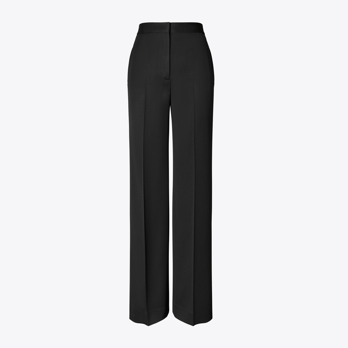 【送料&関税込】Tory Burch Stretch Wool Trousers wide-leg-wool-pant-front.
