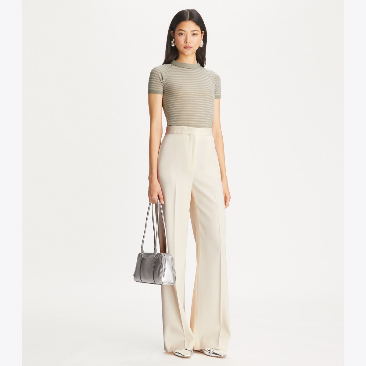 パンツ Tory Burch FW22 MOHAIR PANTS (142973_001) パンツ、デニム - レディース | トリーバーチ公式オンライン
