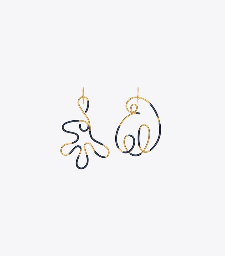 Wire Earring: Women's Designer Earrings | Tory Burch